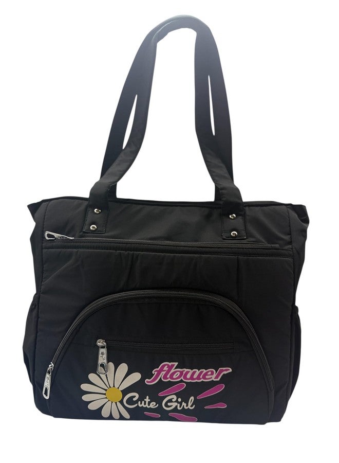 Yatee Girls Tote Bag - Shoulder Handbag for Women & Teenagers, Stylish Travel & College, office with Zipper Compartments Tote for Women | Zipper Handbags | Multiple Pockets - Image 1